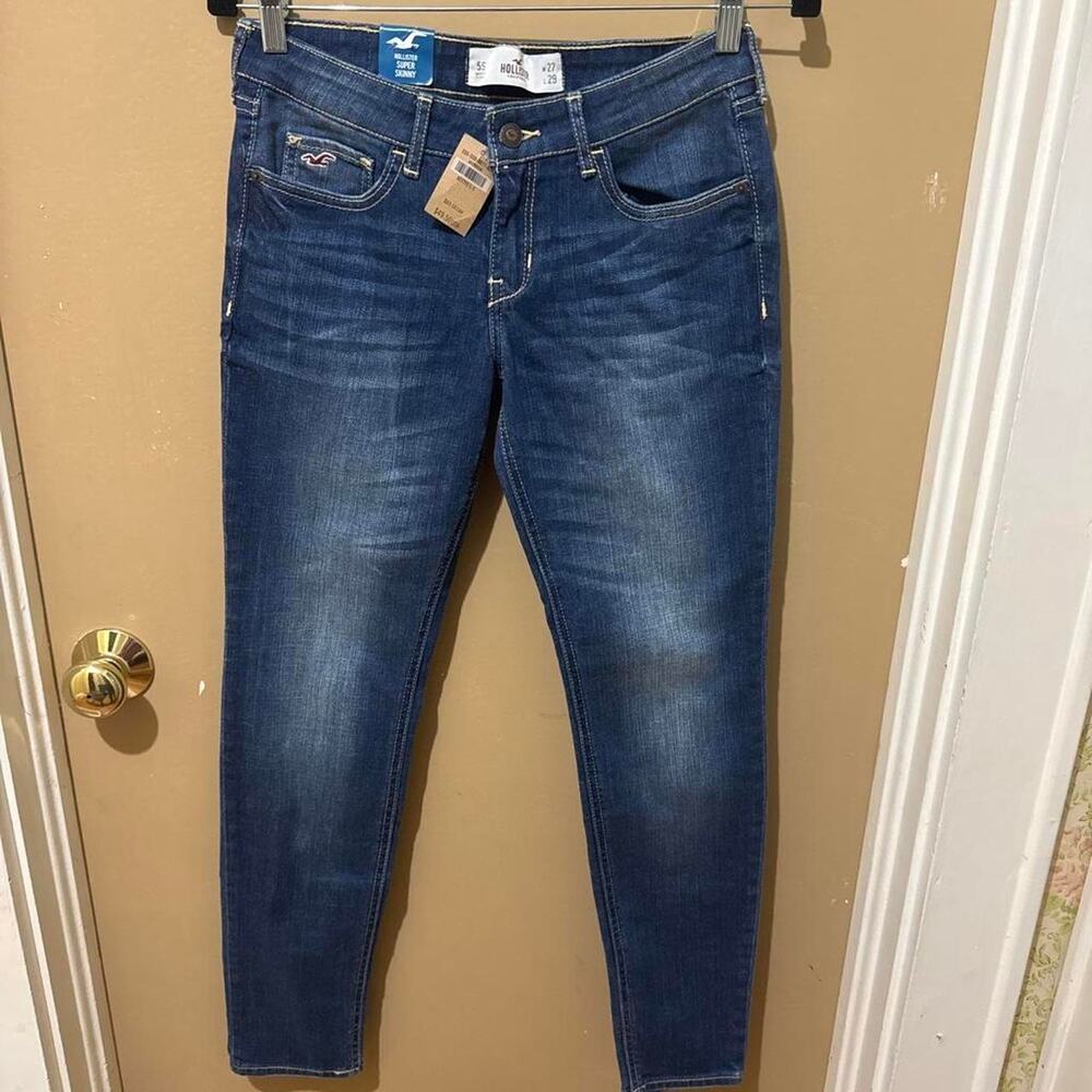 Hollister dark wash JEANS
